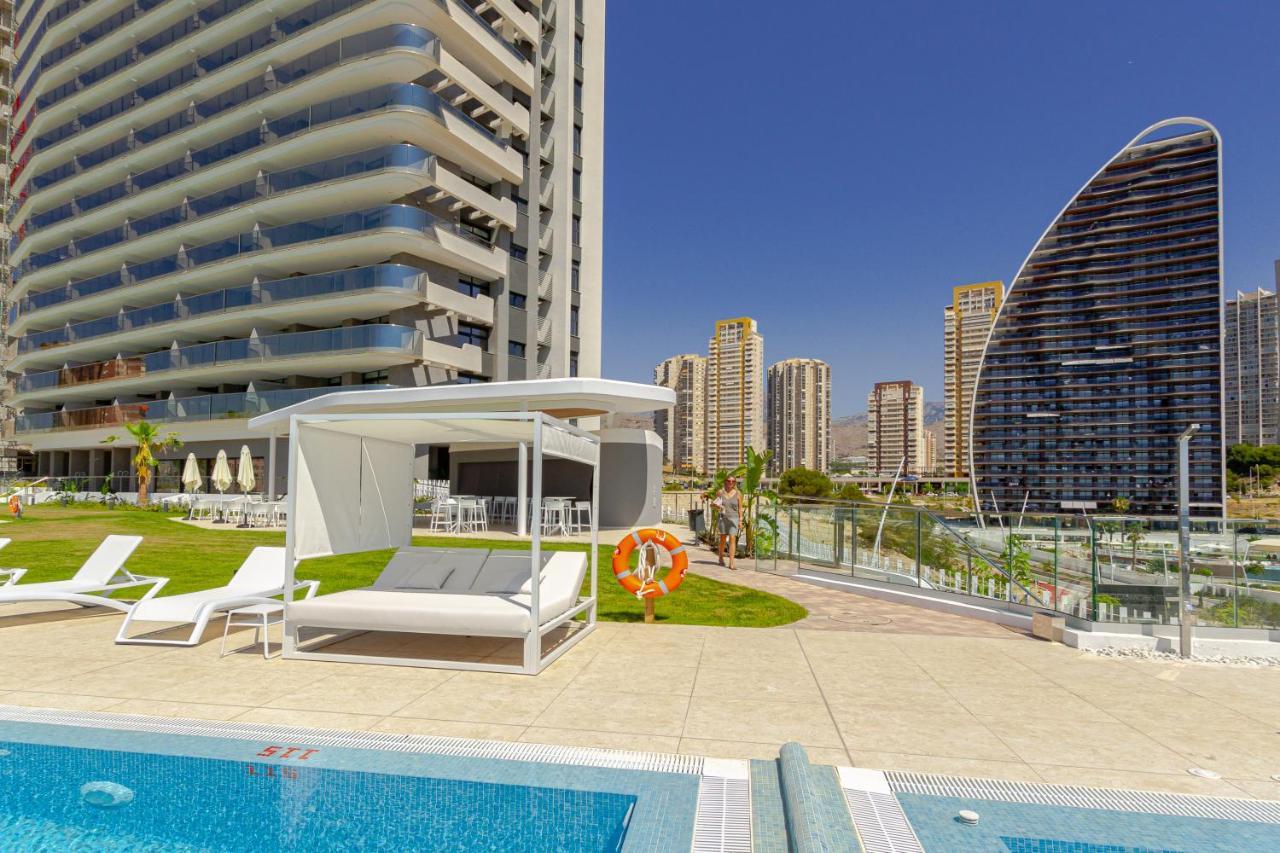 Sunset Cliffs Sea & Sky Apartments Benidorm Exterior foto